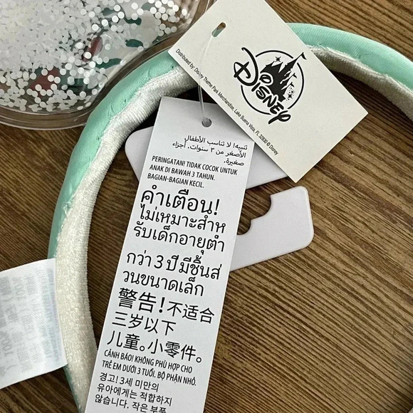 Disney Parks Mickey and Minnie Festive Snow  Globe Ears Headband - Picture 9 of 12